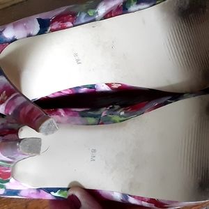 Floral heels